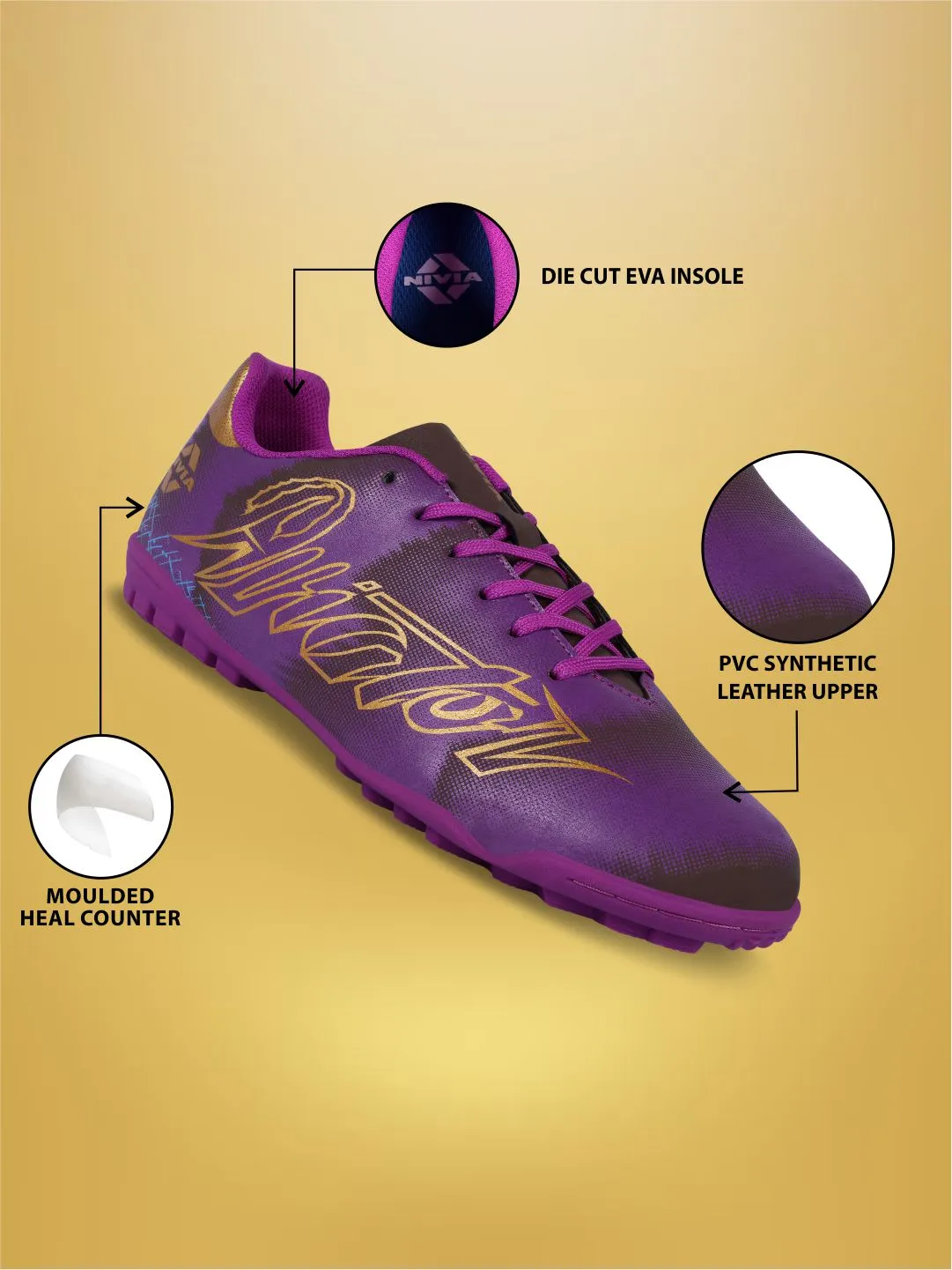 Nivia Aviator 3.0 Turf Shoes For Men