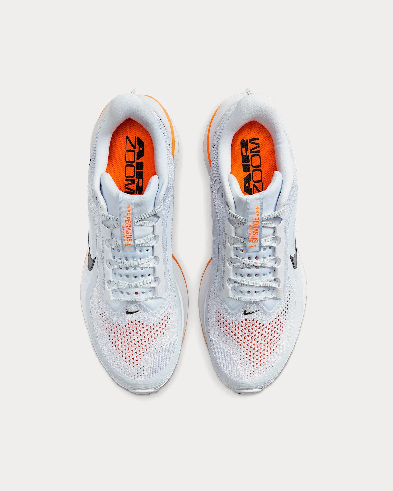 Pegasus Premium 'Airscape' Football Grey / Total Orange / Summit White / Multi-Colour Running Shoes