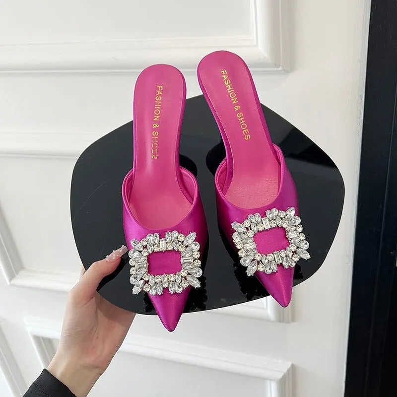 Pointed Toe Stiletto High Heels