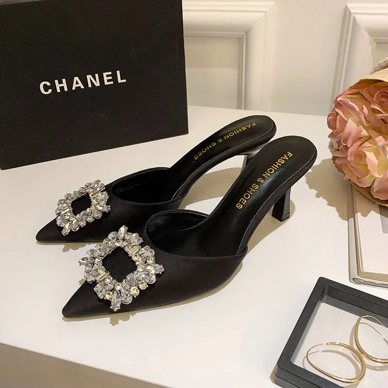 Pointed Toe Stiletto High Heels