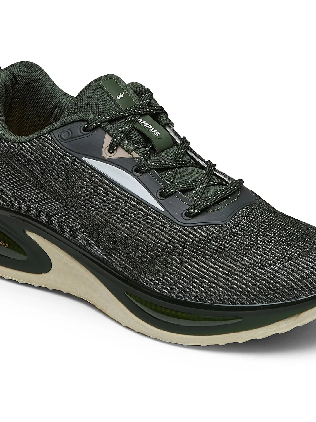 PREXTON Olive Men's Running Shoes