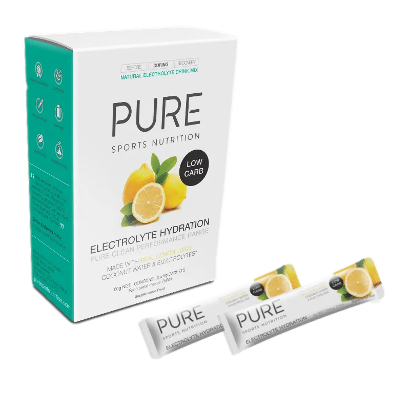 PURE Low Carb Electrolyte Hydration Sachets