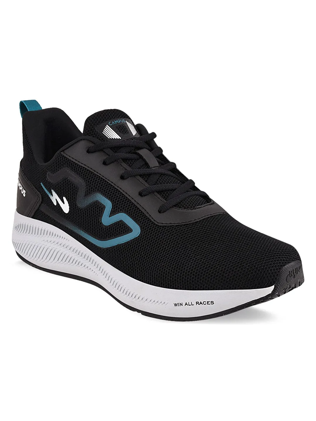 RAKE Black Men's Running Shoes