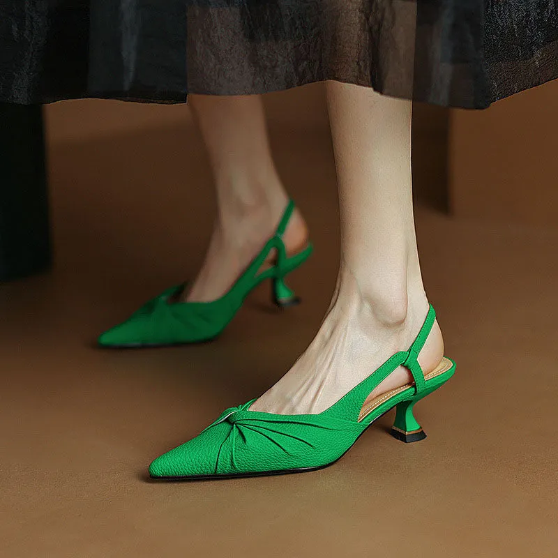 Sandals Lady Fetish Low Heels