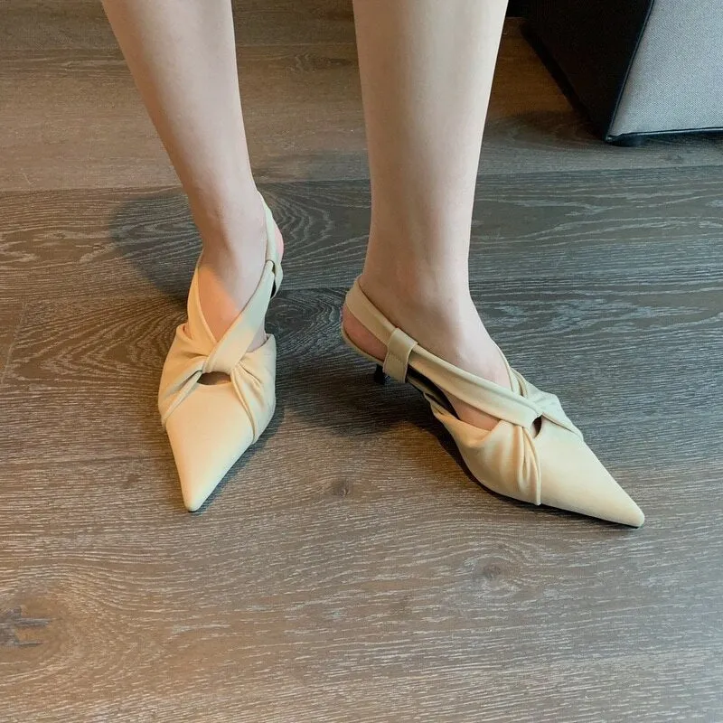Sandals Lady Fetish Low Heels