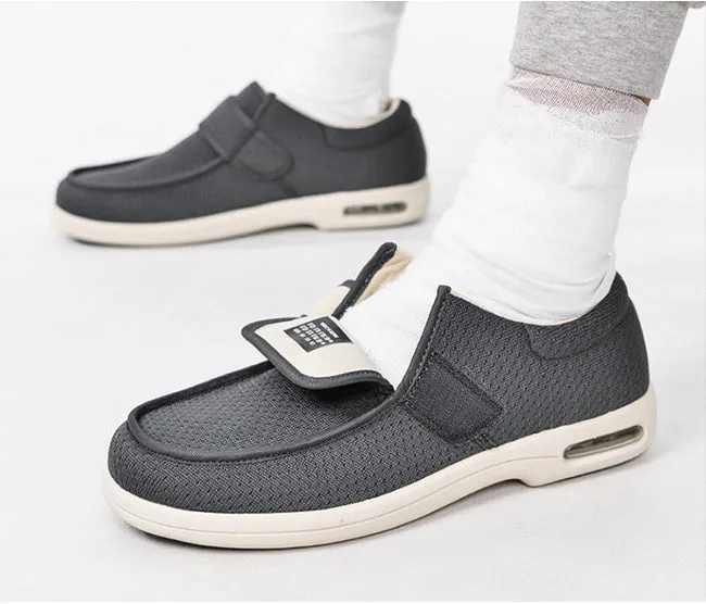 Vanccy Plus Size Wide Diabetic Shoes For Swollen Feet Width Shoes-NW045