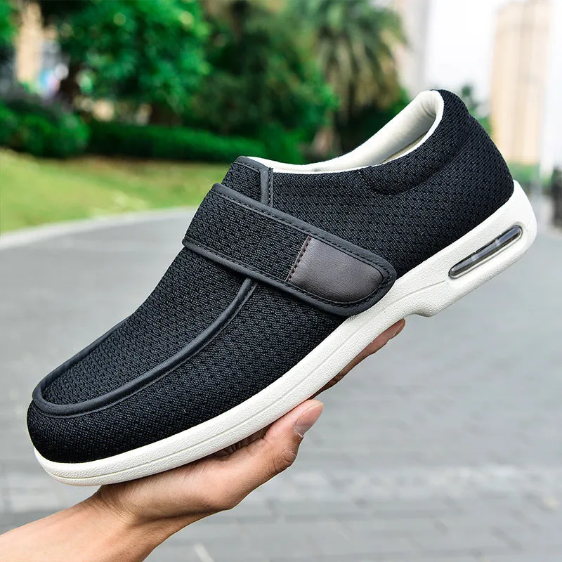 Vanccy Plus Size Wide Diabetic Shoes For Swollen Feet Width Shoes-NW045