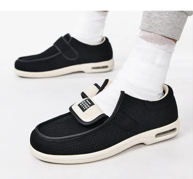 Vanccy Plus Size Wide Diabetic Shoes For Swollen Feet Width Shoes-NW045