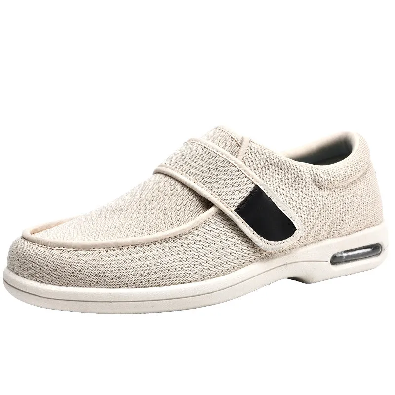 Vanccy Plus Size Wide Diabetic Shoes For Swollen Feet Width Shoes-NW045