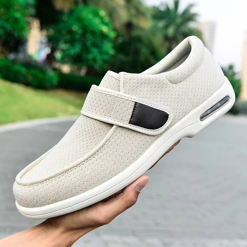 Vanccy Plus Size Wide Diabetic Shoes For Swollen Feet Width Shoes-NW045