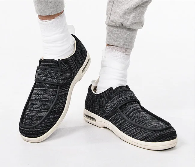 Vanccy Plus Size Wide Diabetic Shoes For Swollen Feet Width Shoes-NW045