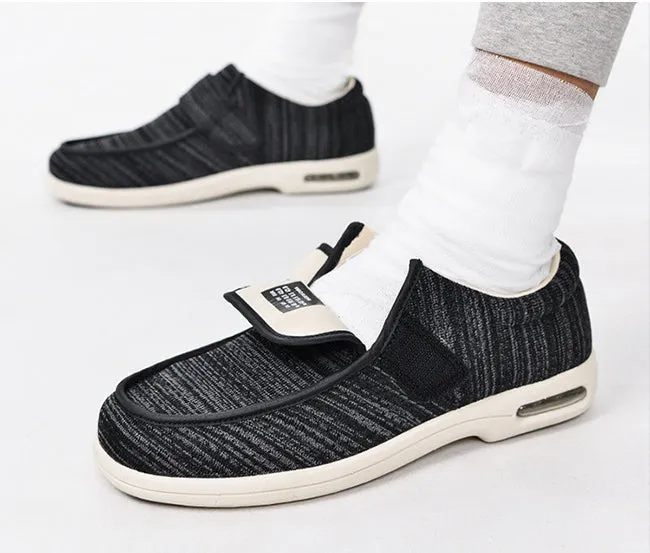 Vanccy Plus Size Wide Diabetic Shoes For Swollen Feet Width Shoes-NW045