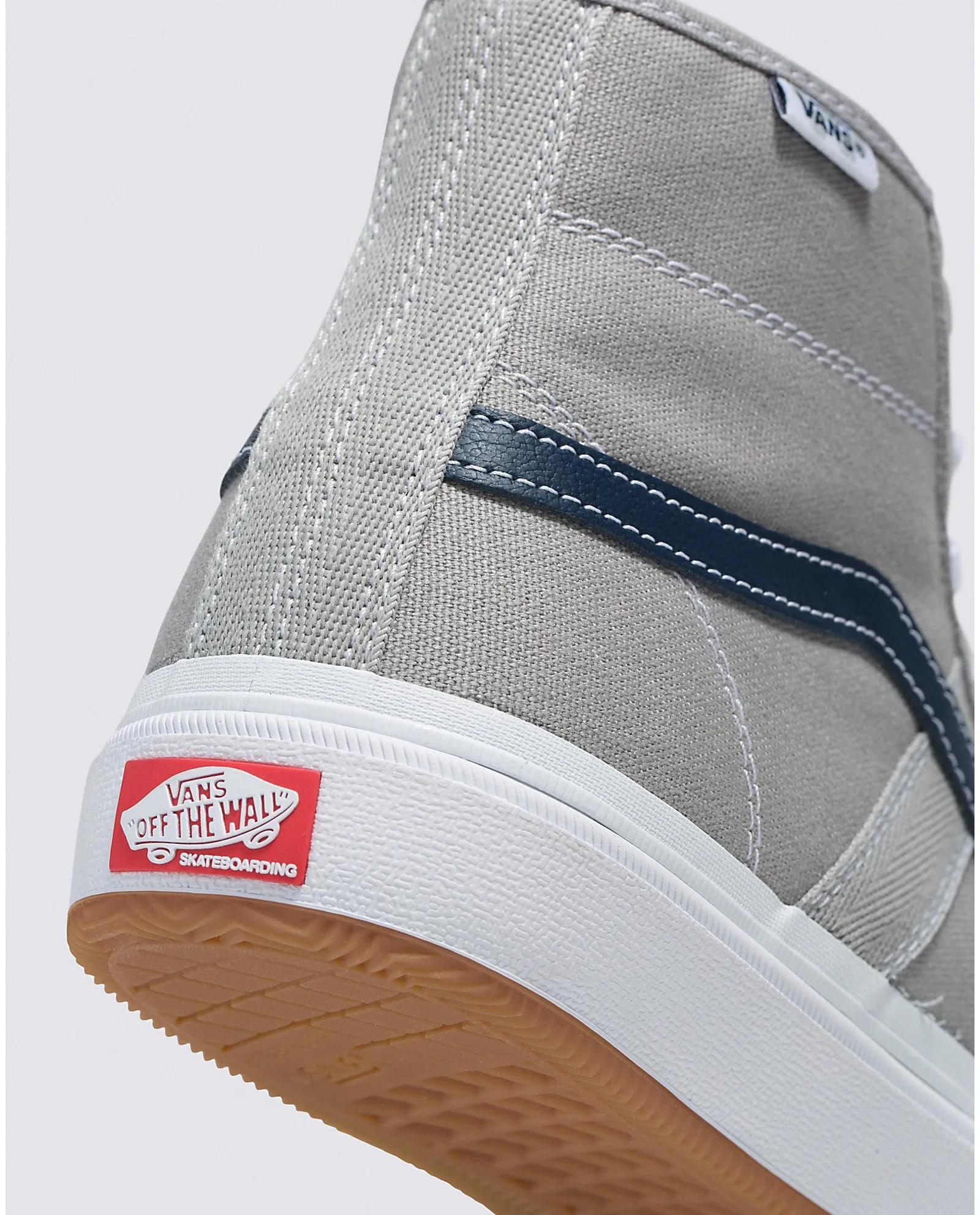 Vans Gilbert Crockett High Skateboard Shoe - Grey/Blue