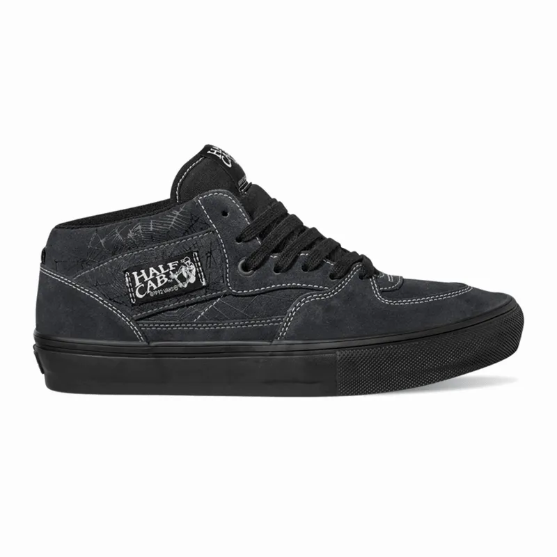 Vans Skate Half Cab Skateboard Shoe - Web Dark Grey/Black