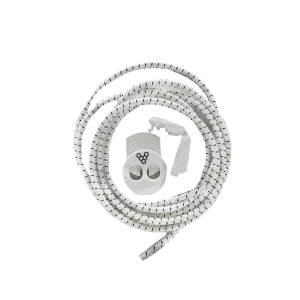 Vivobarefoot Toggle Laces Kids Striped White