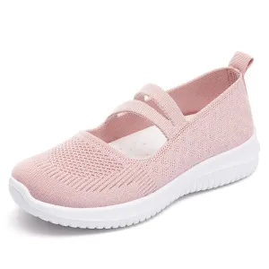 Women's Knit Mary Jane Flat